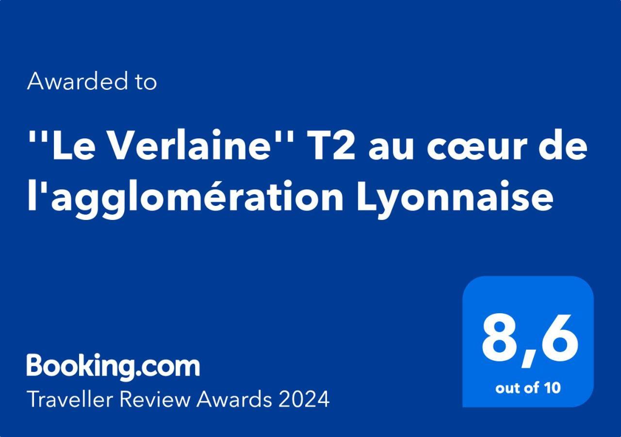 "Le Verlaine" T2 Au Coeur De L'Agglomeration Lyonnaise Villeurbanne Exteriör bild